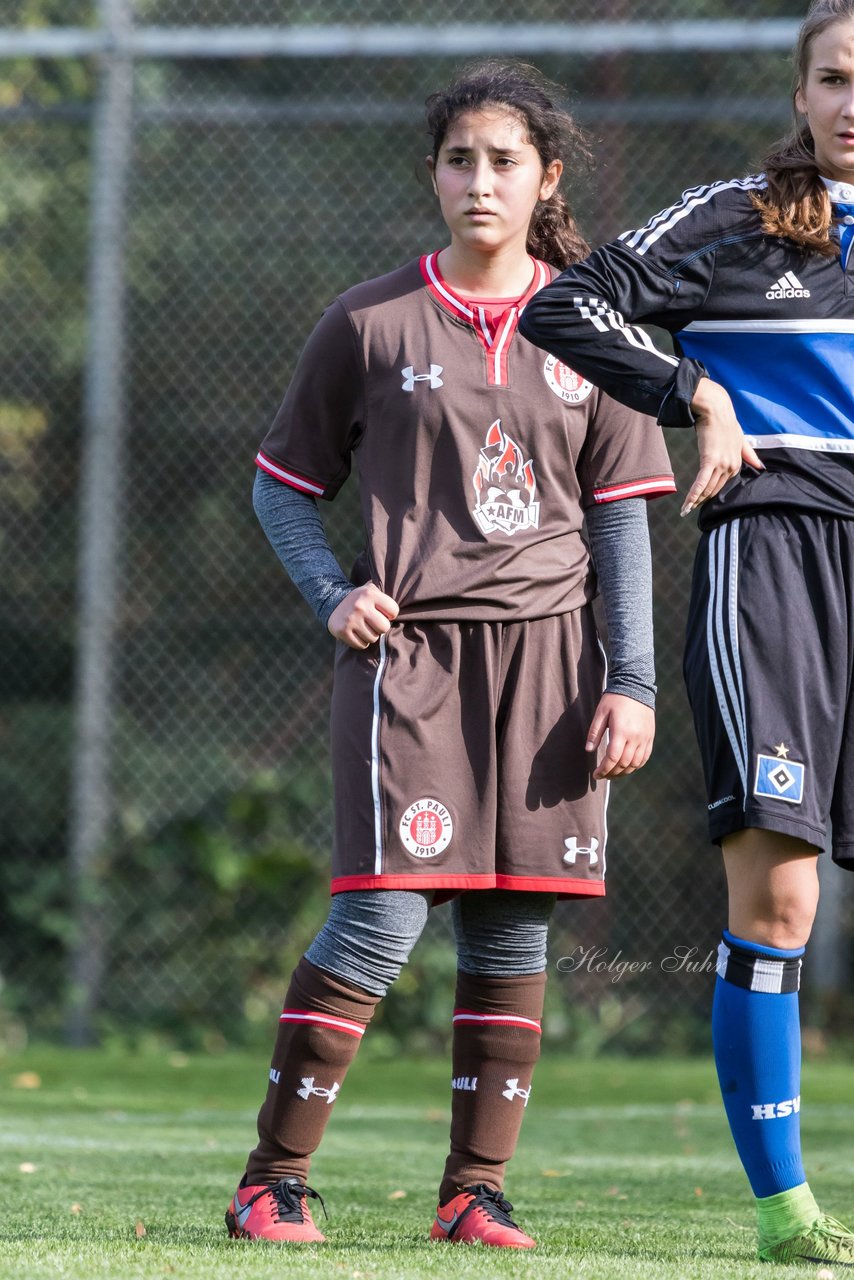 Bild 307 - B-Juniorinnen Hamburger SV - FC St.Pauli : Ergebnis: 1:2